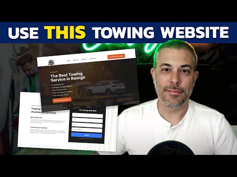 Towing Website Design | Towing Websites | Web Design for Tow Service [Video]