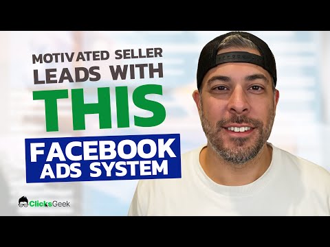 Motivated Seller Leads | Facebook Ads for Real Estate Investors | REI Seller Leads [Video]