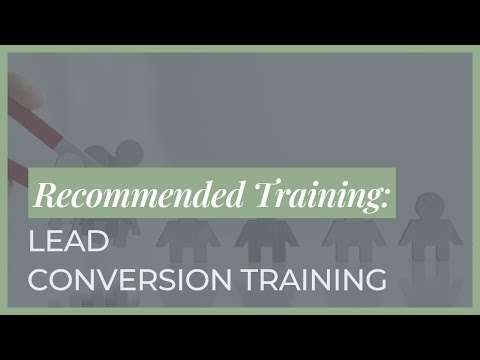 Lead Conversion [Video]