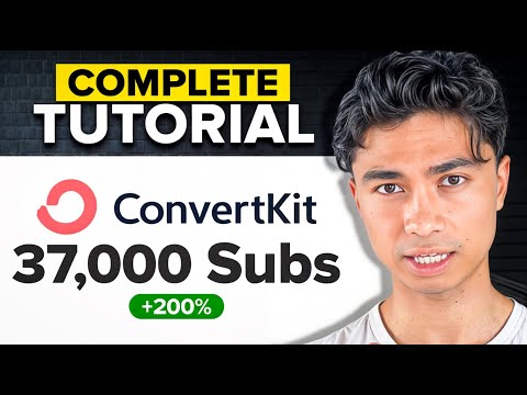 ConvertKit Complete Tutorial (How To Start a Newsletter in 2024) [Video]