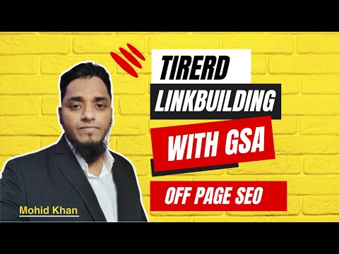 How to Create Tiered Backlinks with GSA, Backlinks Tutorial | Tiered Link Building SEO [Video]