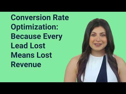 Conversion Rate Optimization (CRO) for B2B Websites.  How it’s Done. [Video]