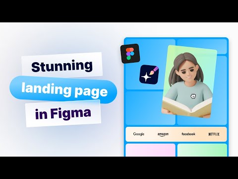 Designing a landing page with eye-catching illustrations [Video]