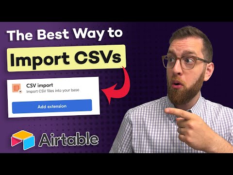 How to Map Imported CSVs to Linked Record Fields in Airtable [Video]