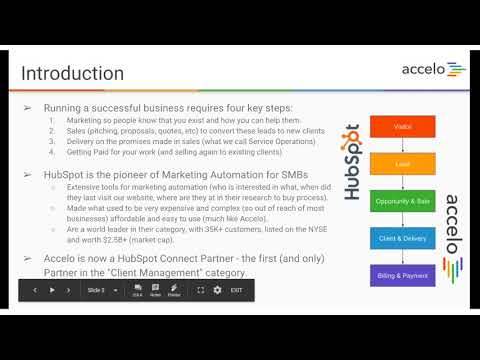 HubSpot now integrates with Accelo! [Video]