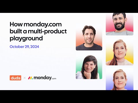 Going multi-product: How monday.com built a multi‑product playground [Video]