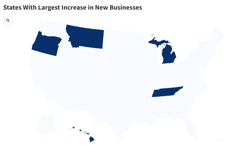 Map Shows States That Are Best for New Businesses [Video]