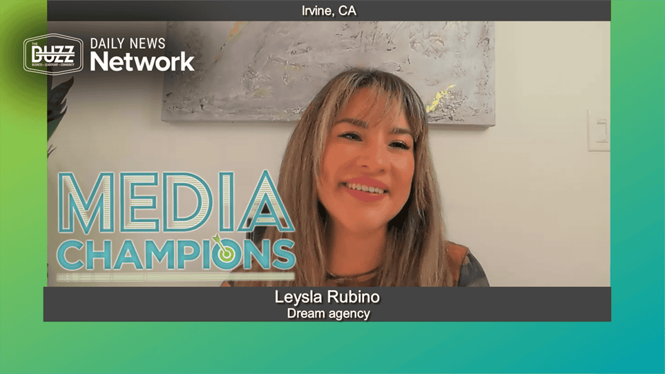 Media Champions with Leysla Rubino of Dream agency [Video]