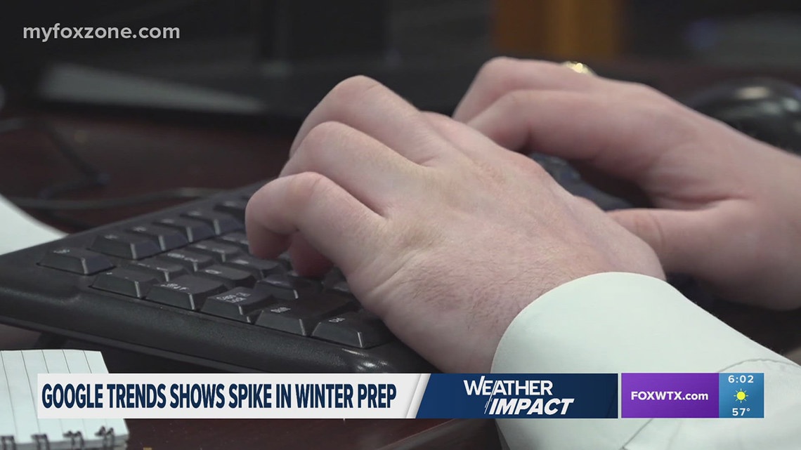 Google Trends shows spike in winter prep [Video]