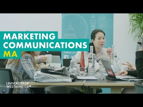 Marketing Communications MA/MSc - Courses [Video]